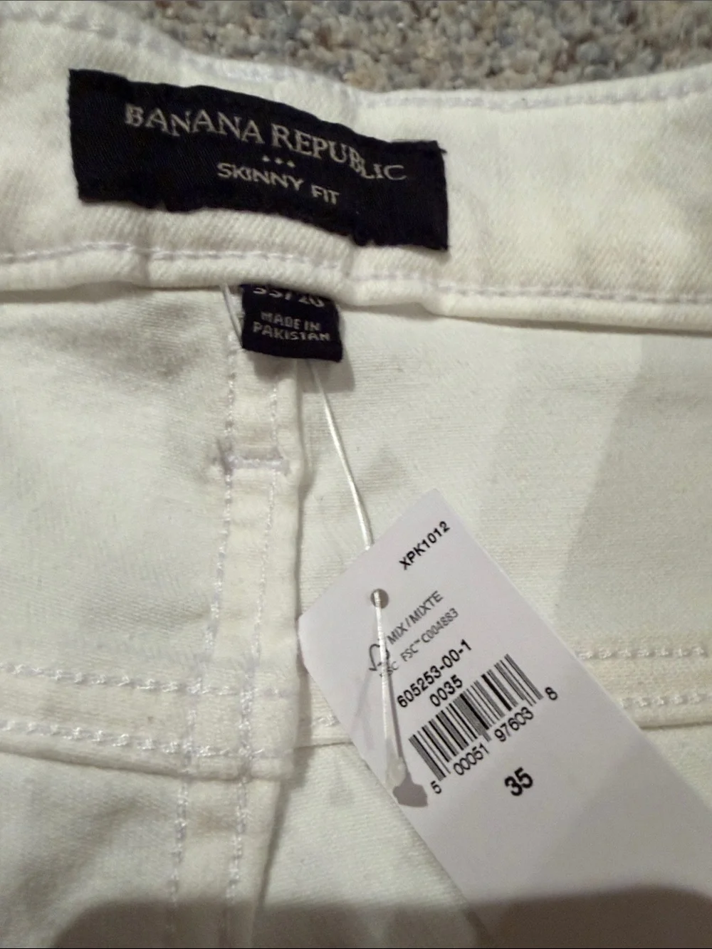 Banana Republic classic cream